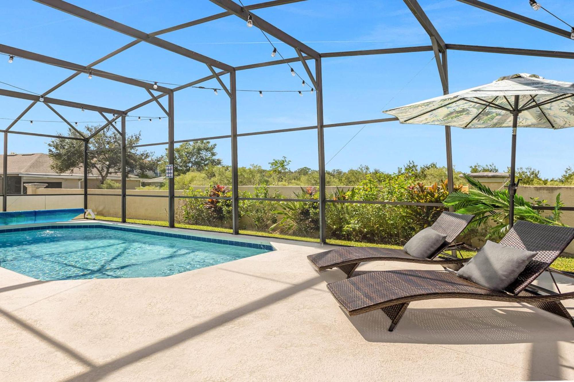 Luxury 4Br Home - Private Pool Bbq - Near Disney Киссимми Экстерьер фото