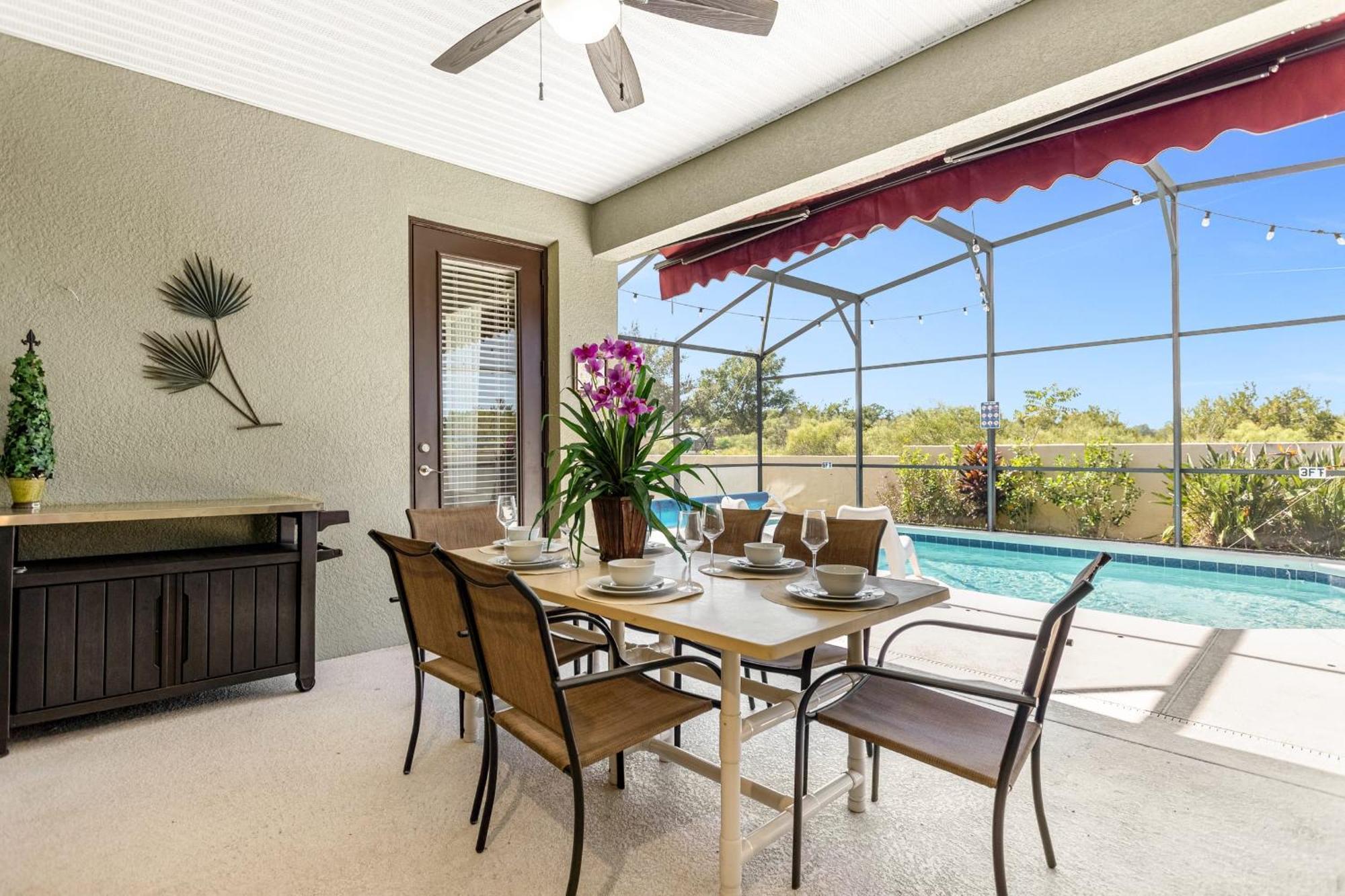 Luxury 4Br Home - Private Pool Bbq - Near Disney Киссимми Экстерьер фото